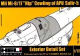 Mil Mi-8/17 cowling of APU Safir-5 1:72