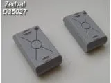 T-55 early external fuel tanks 1:35 T-55 early external fuel tanks 1:35