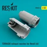 TORNADO exhaust nozzles for Revell 1:32