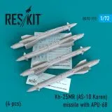 Kh-25MR (AS-10 Karen) missile with APU-68 1:72