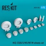 MiG-23 (UB/S/MS/MF/M) wheels set 1:72
