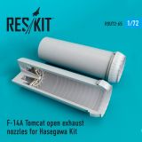 F-14A Tomcat open exhaust nozzles for Hasegawa 1:72 F-14A Tomcat open exhaust nozzles for Hasegawa 1:72