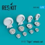 F-11 Tiger wheels set 1:72 F-11 Tiger wheels set 1:72