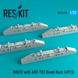 BRU32 with ADU-703 Bomb Rack 1:72 BRU32 with ADU-703 Bomb Rack 1:72
