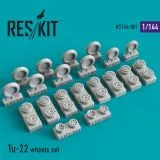 Tu-22 wheels set 1:144