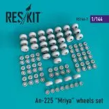 An-225 Mriya wheels set 1:144 An-225 Mriya wheels set 1:144