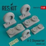 A-3 Skywarrior wheels set 1:48 A-3 Skywarrior wheels set 1:48