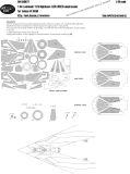 F-117A Nighthawk ADVANCED mask for Tamiya 1:48