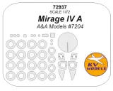 Mirage IVA mask for A&A Models 1:72