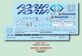 Airbus A320-200 - Adria Airways 1:144