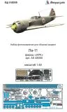 La-11 detail set (color) for ARK 1:48