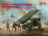 BM-13-16 on W.O.T. 8 chassis with Soviet Crew 1:35