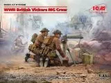 British Vickers MG Crew WWII 1:35