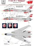 F-14A VF-1 Wolfpack USS Enterprise 1:72