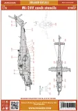 Mi-24V stencils Czech 1:72