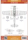 Bf 109E stencils 1:72