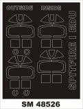 Spitfire Mk.I mask for Eduard 1:48
