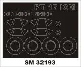 PT-17/N2S-3 mask for ICM 1:32