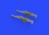 R-23T missiles for MiG-23 1:48