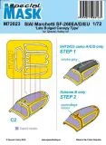 SF-260EA/D/EU (Late Canopy) mask for Special Hobby 1:72 SF-260EA/D/EU (Late Canopy) mask for Special Hobby 1:72