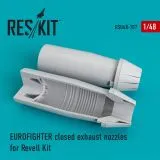 Eurofighter closed exhaust nozzles for Revell 1:48