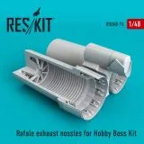 Rafale exhaust nossles for Hobby Boss 1:48