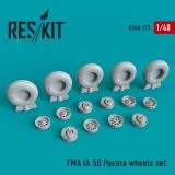 FMA IA 58 Pucara wheels 1:48