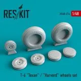 Texan T-6 wheels 1:48
