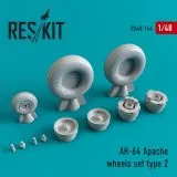 AH-64 Apache Type 2 wheels 1:48