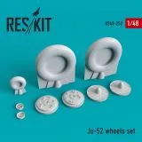 Junkers Ju 52 wheels 1:48 Junkers Ju 52 wheels 1:48
