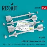 AIM-9B Sidewinder missile 1:48 AIM-9B Sidewinder missile 1:48