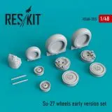 Su-27 wheels early version 1:48