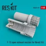 F-15 open exhaust nozzles for Revell 1:48 F-15 open exhaust nozzles for Revell 1:48