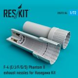 F-4 Phantom II (E/J/F/G/S) exhaust nossles for Hasegawa 1:72
