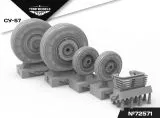 Su-57 wheels 1:72