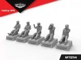 Russain VKS modern Pilots (flight position) 1:72