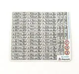 Russian license plates 1:35