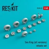 Sea King wheels set 1:48