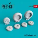 L-29 wheels set 1:48