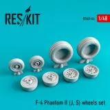 F-4 Phantom II (J, S) wheels set 1:48