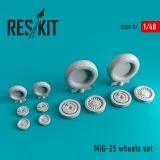 MiG-25 wheels set 1:48