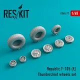F-105 (F,) Thunderchief wheels set 1:48 F-105 (F,) Thunderchief wheels set 1:48