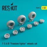 F-5 A/B "Freedom fighter" wheels set 1:32