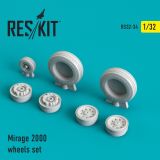 Mirage 2000 wheels set 1:32 Mirage 2000 wheels set 1:32
