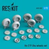 He 219 Uhu wheels set 1:72 He 219 Uhu wheels set 1:72