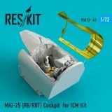MiG-25RB/RBT Cockpit 1:72