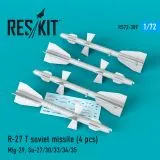 R-27T soviet missile 1:72