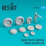 EE Lightning Wheels (early) 1:72 EE Lightning Wheels (early) 1:72