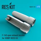 F-14 (BD) open exhaust nozzles for HOBBY BOSS 1:72 F-14 (BD) open exhaust nozzles for HOBBY BOSS 1:72
