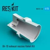 Uh-1D exhaust nozzles Italeri 1:72